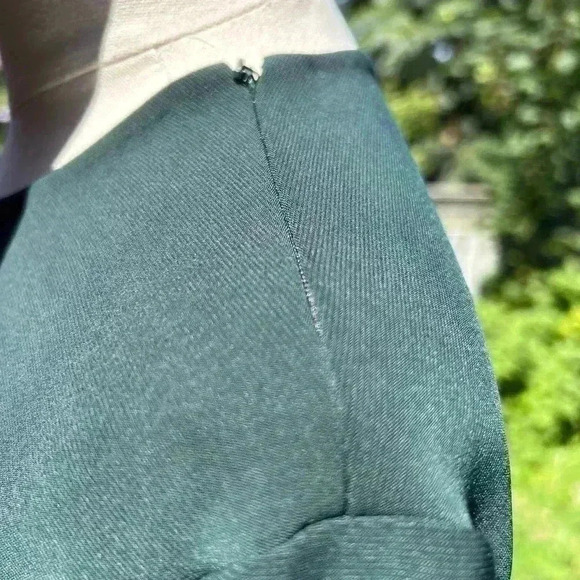 🧨By Malene  Birger Green Boxy Fall Top Business Casual🧨 - Picture 11 of 15